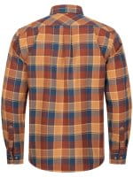 Blaser Charles Hemd Herren braun/blau R&uuml;ckseite
