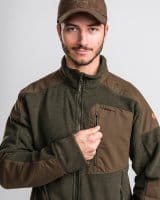 Pinewood Smaland Forest Fleecejacke H.Green Detail 2