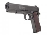 Swiss Arms P1911 BlowBak Vollmetall Luftdruckpistole schr&auml;g links