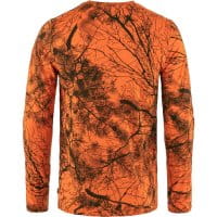Fj&auml;llr&auml;ven V&auml;rmland Wool LS Longsleeve Herren Orange Multi Camo R&uuml;ckseite