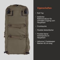 Vorn B50 Rucksack 50L Fog Green Bild 2