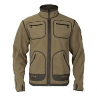 H&auml;rkila Kamko Fleecejacke Dark antique bronze/Willow green