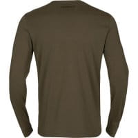 Härkila Gorm Langarmshirt Willow green Rückansicht