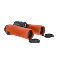 Swarovski NL Pure 10x32 Fernglas orange seitlich vorne rechts