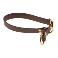 R&uuml;demeister - Zug-Stop Premium BioThane 25 mm Brown M&eacute;lange 