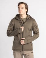 Pinewood Finnveden Hoodie Oliv Detail 1