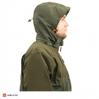 Hart Feldberg-J Jacke Seitenansicht mit Kapuze