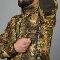 H&auml;rkila Deer Stalker Camo WSP Fleecejacke L&uuml;ftungsschlitze 