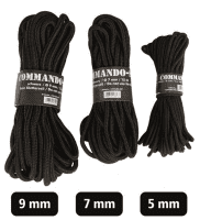 MIL-TEC Commando-Seil - schwarz