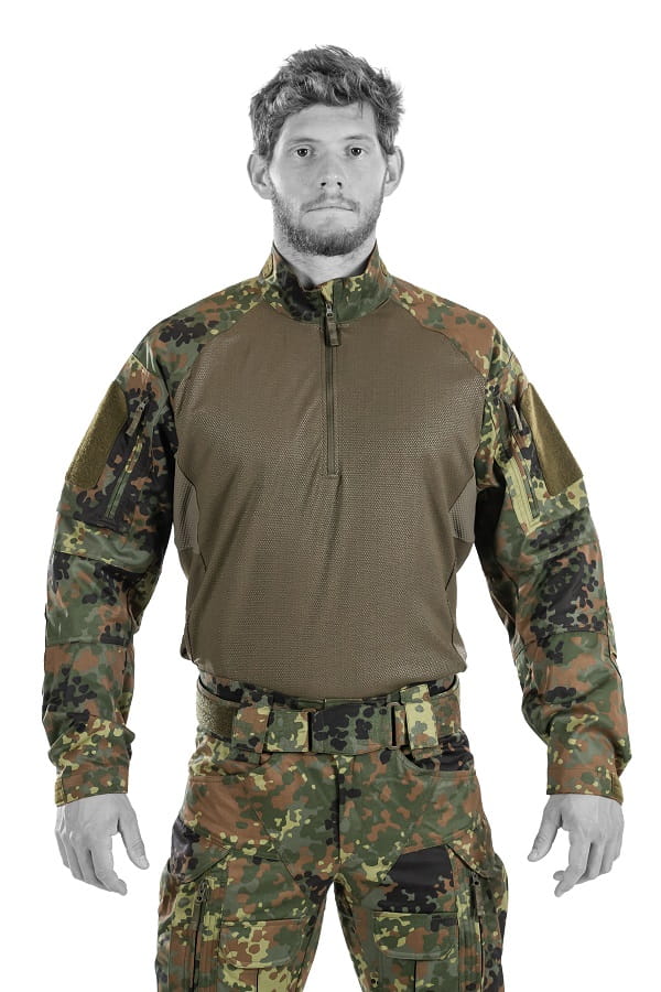 Chemise Tactique Militaire Homme - Manches Courtes Camouflage - Respirante Avec Poches