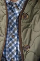 Blaser Juna Bluse Dame Knopfleiste detail