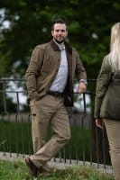 Blaser Lederg&uuml;rtel Mann getragen