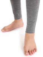 Icebreaker Merino 200 Oasis Thermo Leggings Damen Gritstone Heather