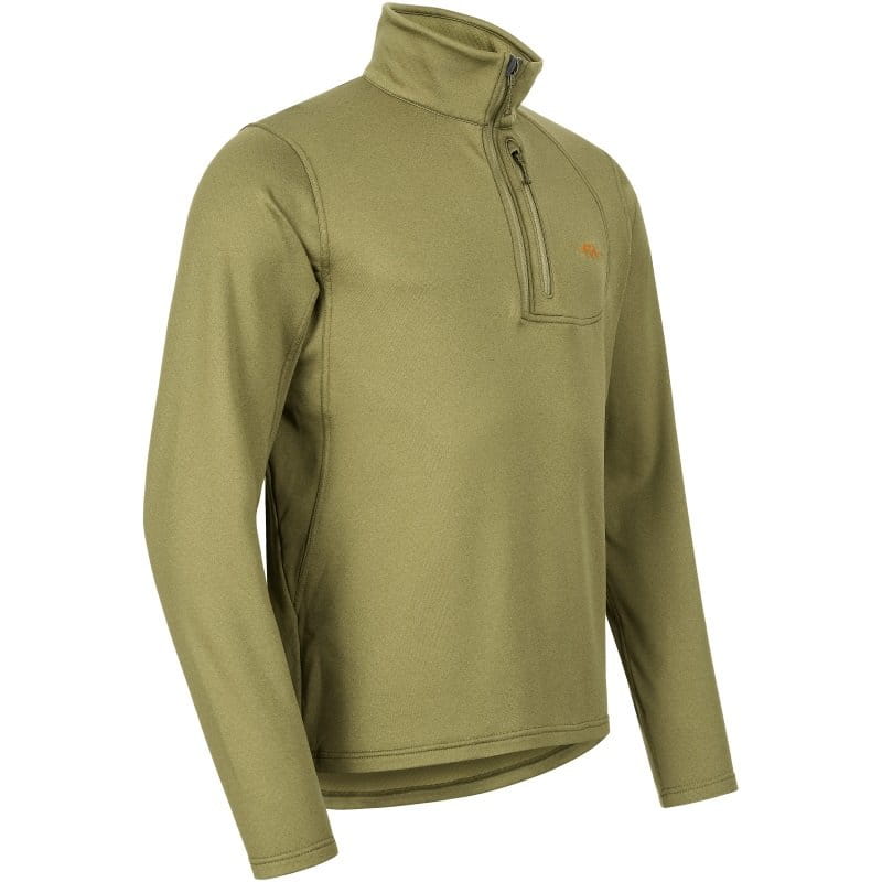 Blaser Drain Midlayer Halfzip Herren gr&uuml;n seitlich 1