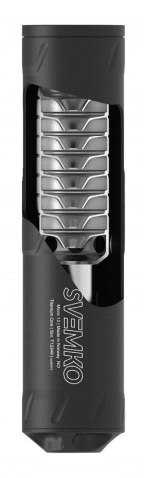 End-Barrel Schalldämpfer JAGD mit Universalaufnahme für Gewinde- oder  Klemm-Adapter - Ideal für Kaliber bis 7,62