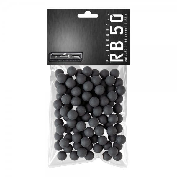 Umarex T4E RB 50 Prac Series Rubberballs - 100 Stk. Umarex T4E RB 50 Prac Series Rubberballs - 100 Stk.