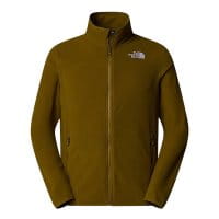 The North Face 100 Glacier Full-Zip Fleecejacke Moss Green