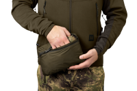H&auml;rkila Deer Stalker Camo Reversible Packable Weste Verpackung Tasche