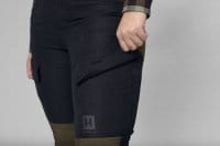 H&auml;rkila Scandinavian Hose Damen Willow green/Deep well purple Detail 2