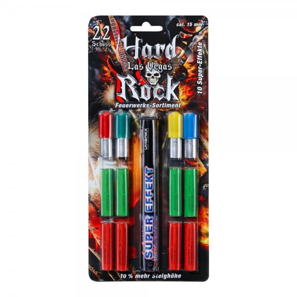 Umarex Hard Rock Las Vegas Signaleffektset - 22-teilig Umarex Hard Rock Las Vegas Signaleffektset - 22-teilig