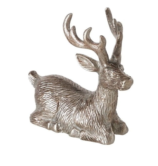 LivingActive Antiki Figur Hirsch liegend