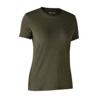 Deerhunter Ladies Basic T-Shirt im 2er Pack Adventure Green melange