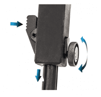 UTG Rubber Full Metal Armored QD Zweibein Verstellung