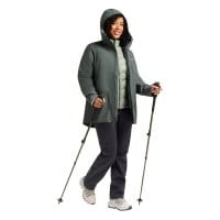 Jack Wolfskin Icecape 3in1 Down Jacke Damen Slate green