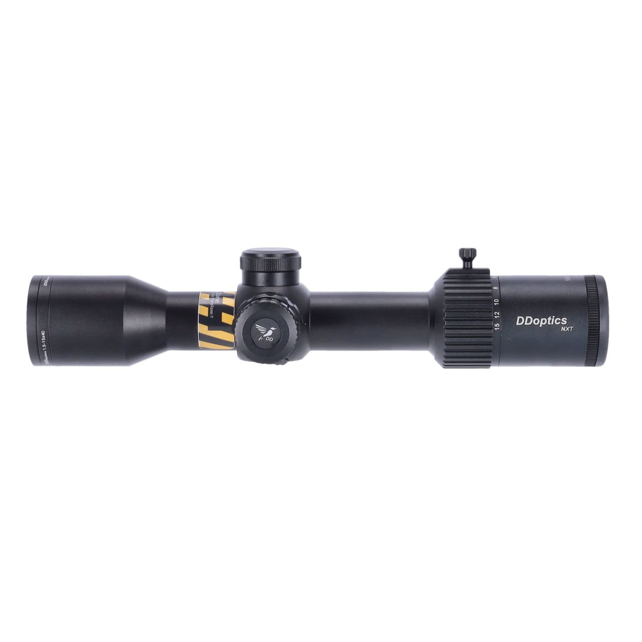 DDoptics V10 1,5-15x40 NXT Zielfernrohr links