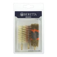 Brosses de nettoyage Beretta pour fusils bronze, lot de 3, calibre 12