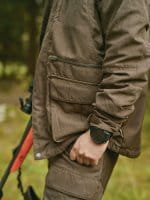 Pinewood Smaland Hunters Jacke Suede Brown Imagebild 4