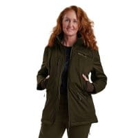 Deerhunter Lady Excape Winter Jacke Art green Frau vorn