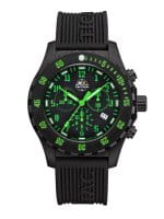 Montre militaire H3Tactical Trooper Carbon Green Chronograph H3
