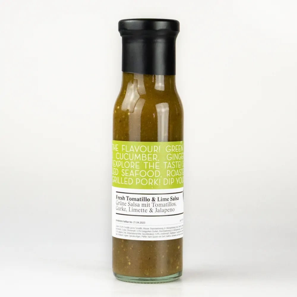 Gewürzmühle Rosenheim Fresh Tomatillo & Lime Salsa kaufen LivingActive.de