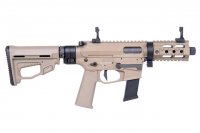 GSG Ares M4 45 Pistol - X Class Dark Earth Softair Gewehr rechts kurzes Magazin