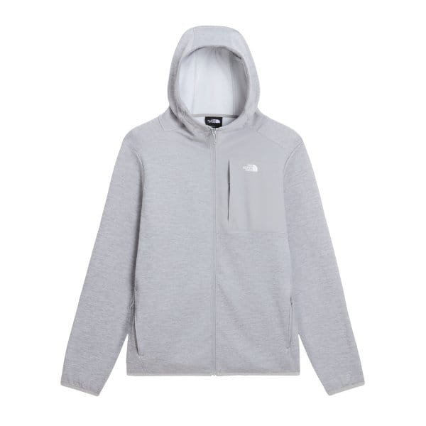 The North Face TNF Performance Fleece Full-Zip Hoodie Herren TNF Pale Grey Heather