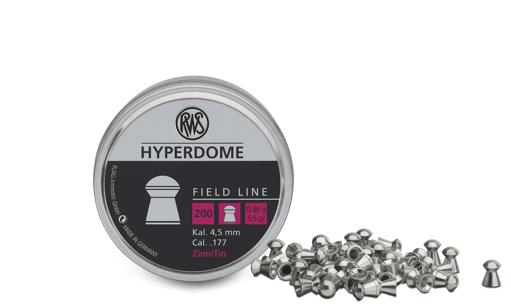 RWS FIELD-L Hyperdome Diabolo 4,5 0,36g 200er