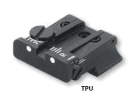 Hausse micrométrique LPA TPU pour CZ 75 SP-01 Shadow sans guidon