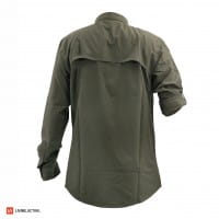 Chemise homme Deerhunter Reyburn Bamboo brun fonc&eacute; dos