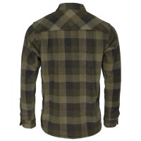 Pinewood Finnveden Canada Fleece Hemd Green/Black hinten