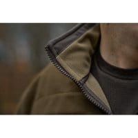 H&auml;rkila Kamko Fleecejacke Dark antique bronze/Willow green