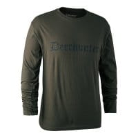 Deerhunter Langarm T-Shirt Logoschriftzug