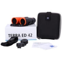 ZEISS Terra ED 8x42 Fernglas Orange - Sonderedition Lieferumfang