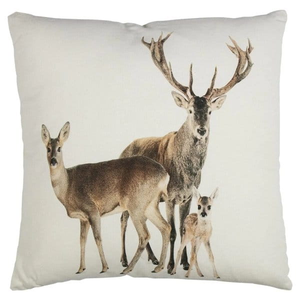 LivingActive Kissen Rotwildfamilie