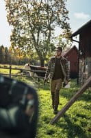 H&auml;rkila Asmund Insulated Wool Hemdjacke Willow green/Phantom Anwendung 2