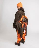 Pinewood Hunter Pro Xtreme 2.0 Camou Jacke Damen Moosgr&uuml;n/Strata Blaze Detail 5