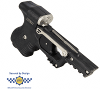 Pfefferspray Pistole Jet Protector JPX mit integrieter Lasereinheit 3
