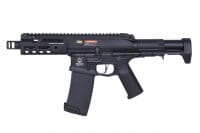 GSG Amoeba Mutant AMM5 schwarz Softair Gewehr links kurz