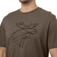 H&auml;rkila Graphic 2er-Pack T-Shirt Brown granite brustlogo