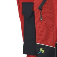 PSS X-Treme Protect Sauenschutzhose rot Oberschenkel